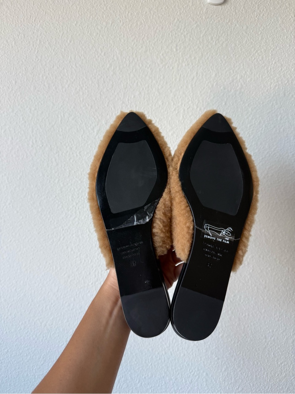 NWOT JENNI KAYNE Shearling Mule - Picture 9 of 11